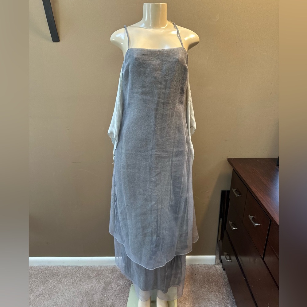 Giorgio Armani grey dress